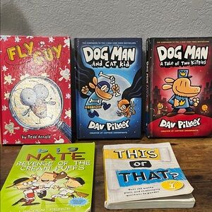 Children's Book Collection with Fly Guy and Dog Man